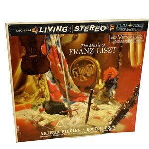 The Music Of Franz Liszt (Vinyl, 1960) RCA Victor Red Seal LSC-2442 VG+ LP Recor